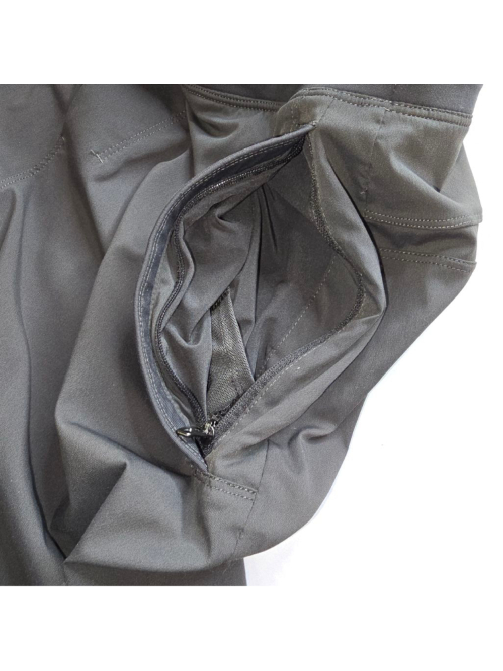 Lululemon Mens Pants Size L Gray Straight Leg Athletic Commuter Stretch - Picture 8 of 11